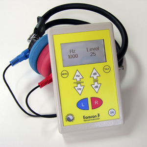 Audiometer Manual Earscan® 3 (ES3M) Pure Tone Automatic Screening Air Conduction by Micro Audiometrics  ID ES3M